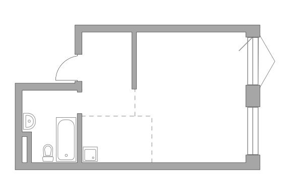 Студия 36.85 м²
