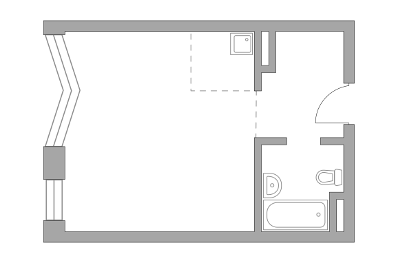 Студия 32.83 м²